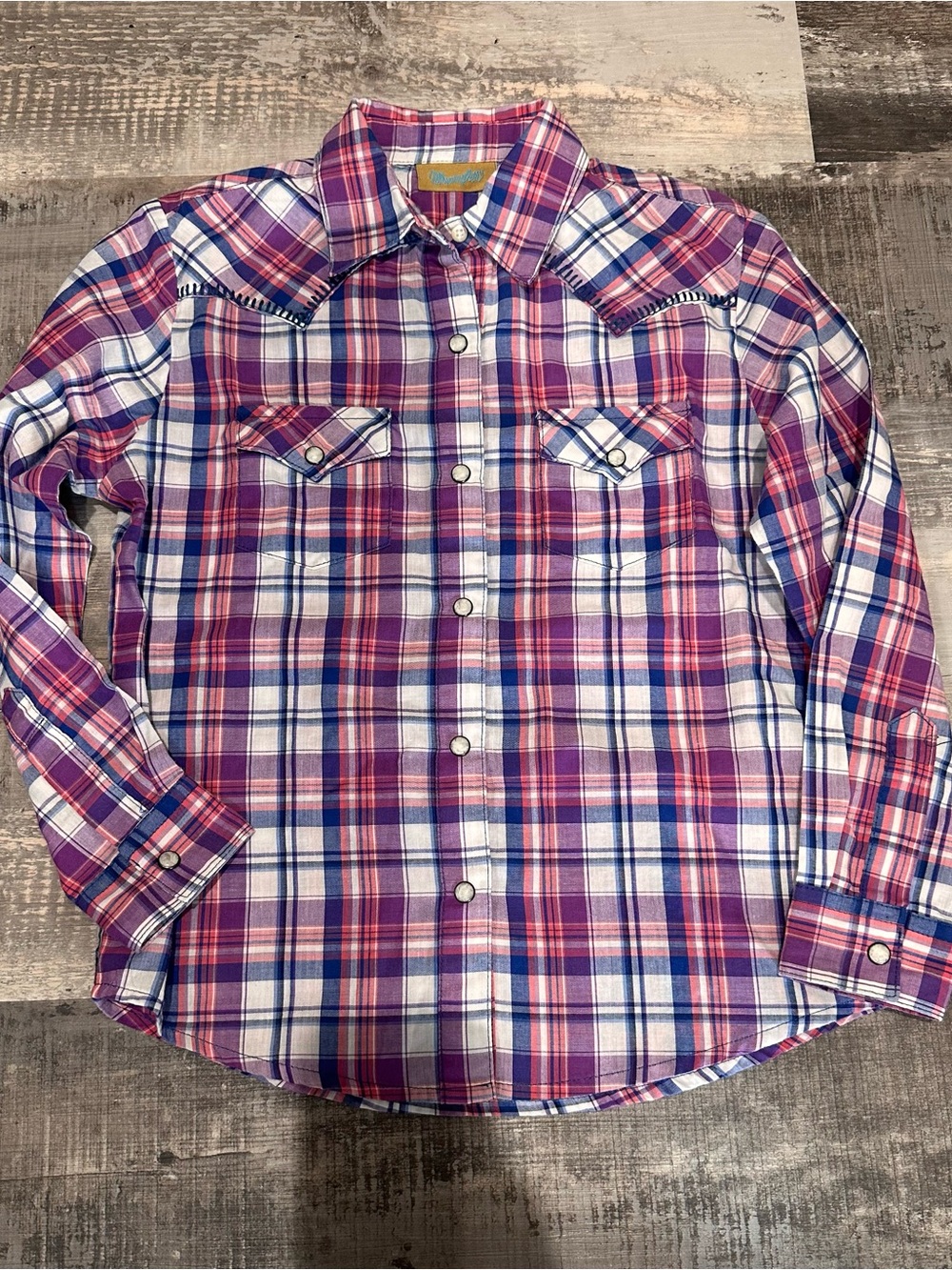 Wrangler Western Girls Shirt